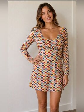 Free People x Lisa says Gah Lara Mini Dress - Size 3X NWT